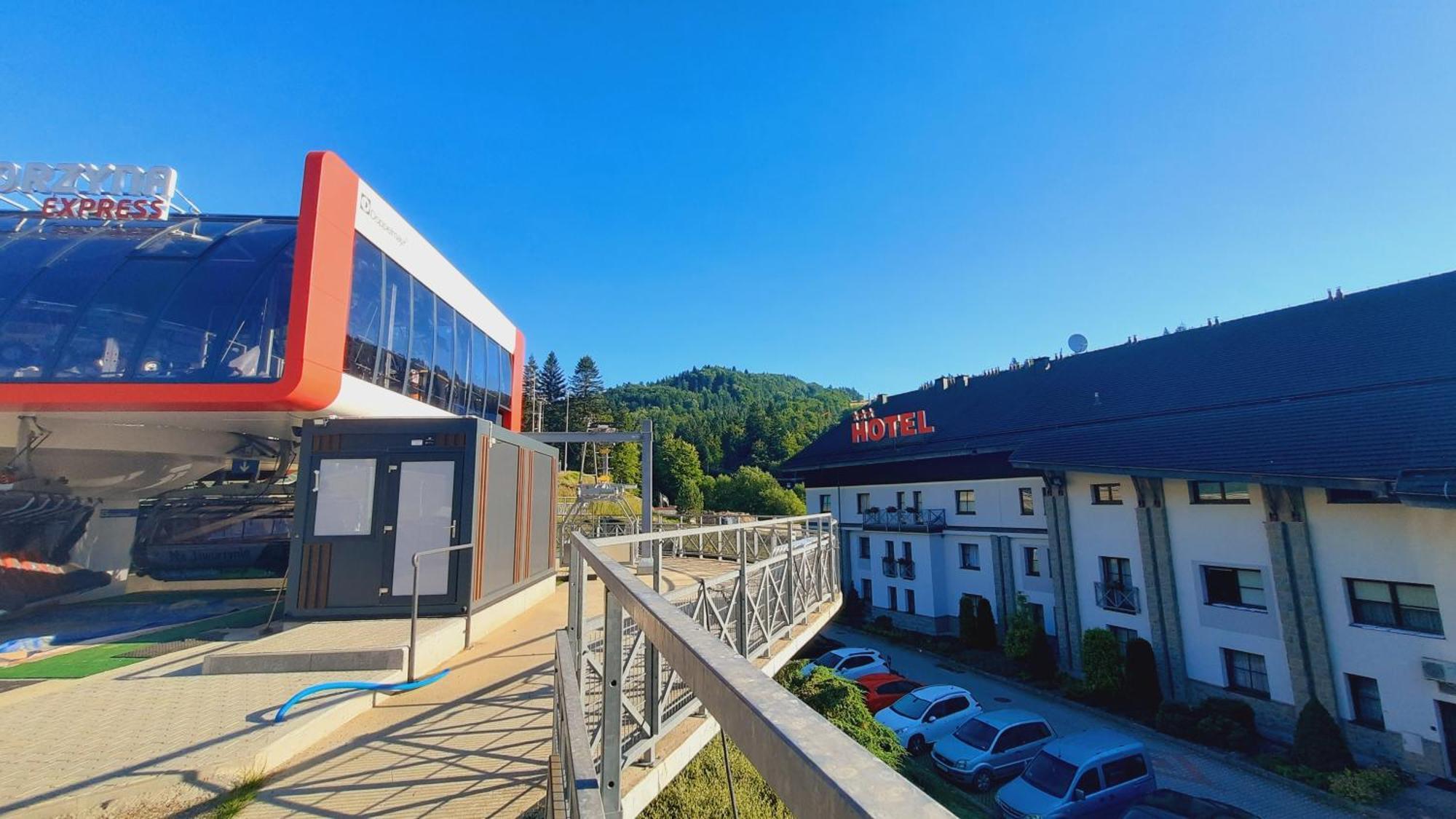 Hotel Jaworzyna Krynicka Крыница-Здруй Экстерьер фото